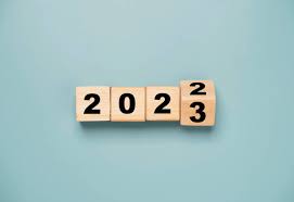 Wooden Block Cube Flipping Between 2022 To 2023 For Change And Preparation  Merry Christmas And Happy New Year Stock Photo - Download Image Now - iStock